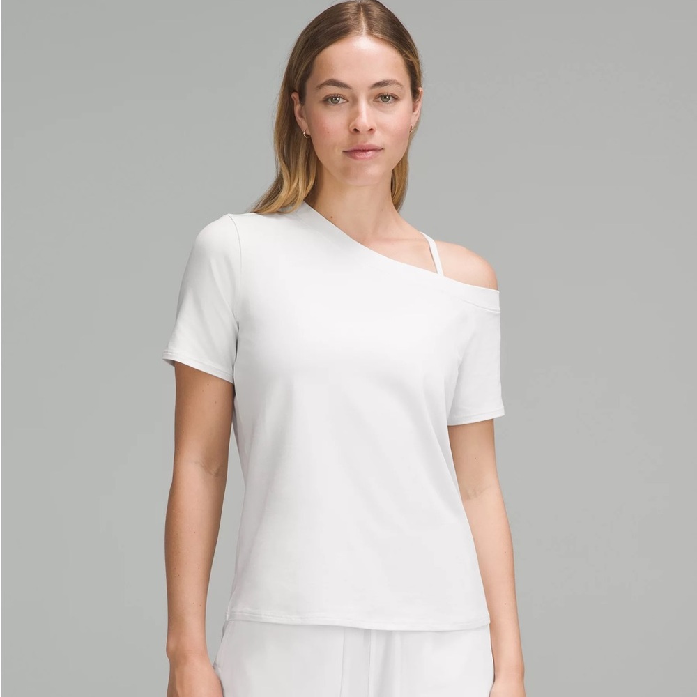 Off-The-Shoulder Cotton T-Shirt NWT
